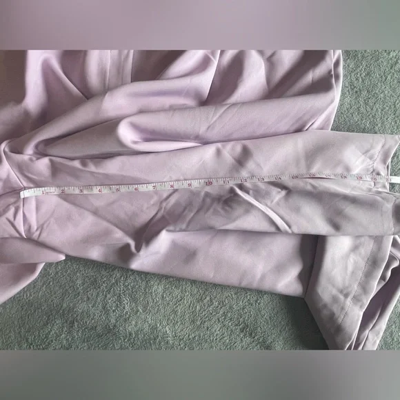 PRETTY LITTLE THING plus size lavender wide leg pants! - Picture 10 of 13